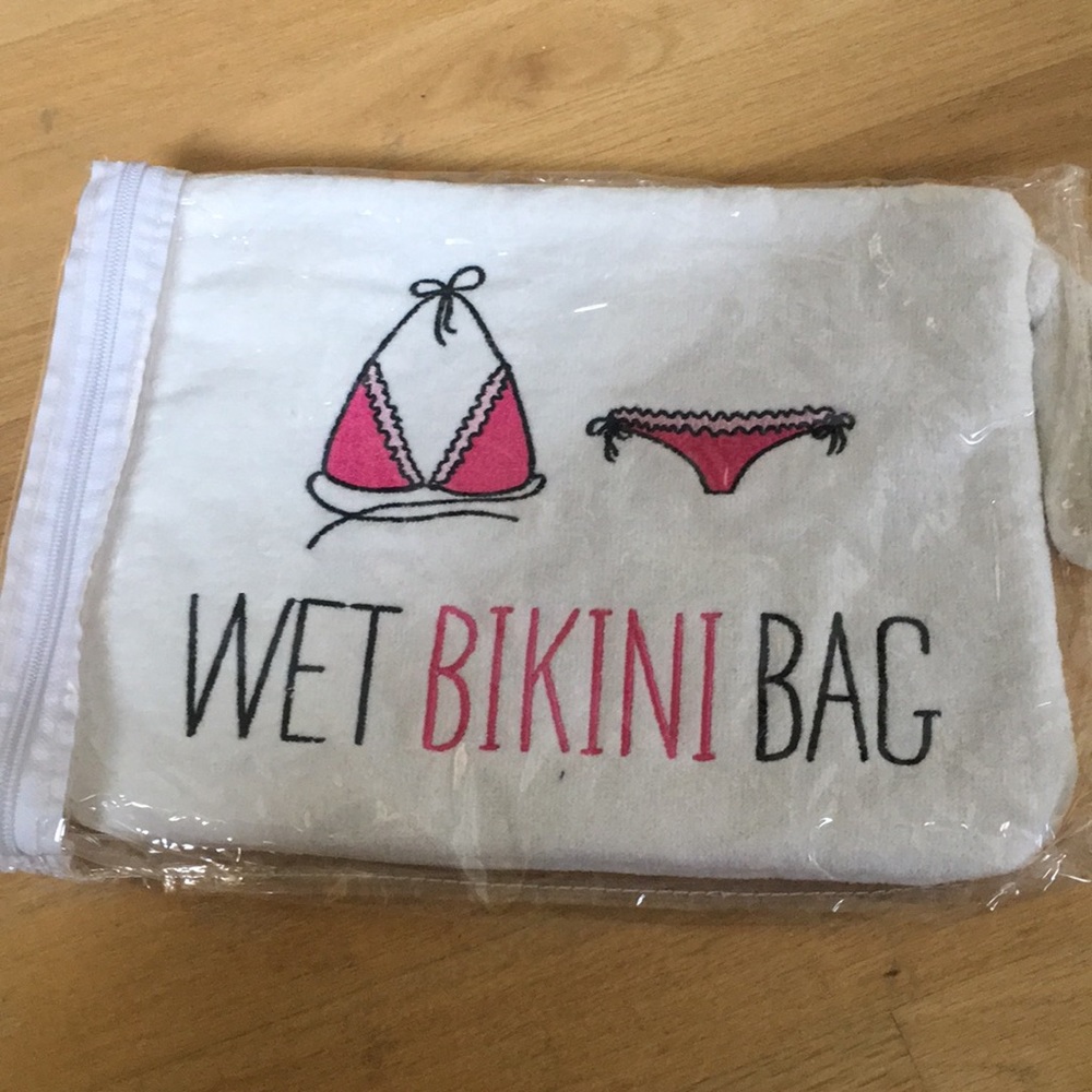 Wet bikini bag